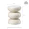 Glitzhome® 18" Multifunctional Faux Terrazzo Garden Stool